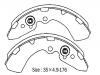 刹车蹄片 Brake Shoe Set:MB668672