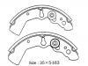 Kit mâchoire de frein Brake Shoe Set:7251-78241